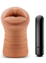 Кофейный мастурбатор-ротик Isabella - Blush Novelties - во Владикавказе купить с доставкой