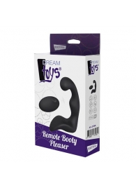 Черный вибромассажер простаты REMOTE BOOTY PLEASER - Dream Toys - во Владикавказе купить с доставкой