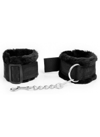 Черные оковы на регулируемых пряжках - Notabu - купить с доставкой во Владикавказе