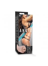 Телесный мастурбатор-ротик Angie - Blush Novelties - во Владикавказе купить с доставкой