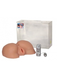 Реалистичная попка из неоскин с вибрацией - LOVETOY (А-Полимер) - во Владикавказе купить с доставкой