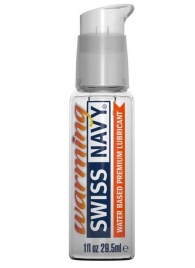 Разогревающий лубрикант на водной основе Swiss Navy Warming Lube - 29,5 мл. - Swiss navy - купить с доставкой во Владикавказе