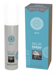Пролонгирующий интимный спрей DELAY - 15 мл. - Shiatsu - купить с доставкой во Владикавказе