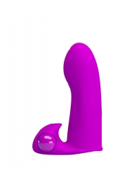 Лиловая вибронасадка на палец Maxwell - Baile