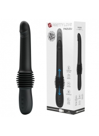 Черная мини-секс-машина Pazuzu с возвратно-поступательными движениями - 29,2 см. - Baile - купить с доставкой во Владикавказе