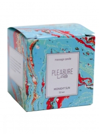 Массажная свеча Midnight Sun с ароматом инжира - 50 мл. - Pleasure Lab - купить с доставкой во Владикавказе