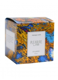 Массажная свеча At Sunrise со сладким ароматом какао - 50 мл. - Pleasure Lab - купить с доставкой во Владикавказе