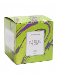 Массажная свеча Eclipse с ароматом сосны - 50 мл. - Pleasure Lab - купить с доставкой во Владикавказе