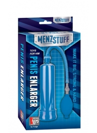 Синяя вакуумная помпа MENZSTUFF PENIS ENLARGER - Dream Toys - во Владикавказе купить с доставкой
