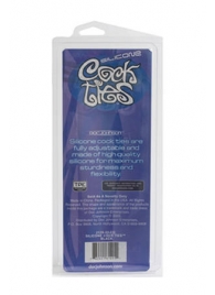 Набор черных эрекционных колец Cock ties - Doc Johnson - во Владикавказе купить с доставкой