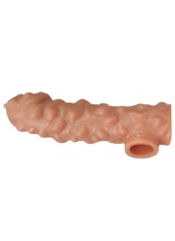 Насадка на фаллос с крупными бугорками EXTREME SLEEVE - 17,6 см. - KOKOS - во Владикавказе купить с доставкой