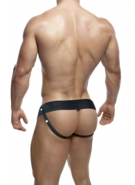 Черный мужской страпон DR. SKIN 6INCH HOLLOW STRAP ON - 16 см. - Blush Novelties - купить с доставкой во Владикавказе