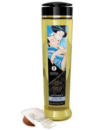 Массажное масло для тела Adorable с ароматом кокоса - 240 мл. - Shunga - купить с доставкой во Владикавказе