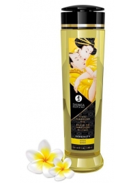 Массажное масло с ароматом моной Serenity - 240 мл. - Shunga - купить с доставкой во Владикавказе