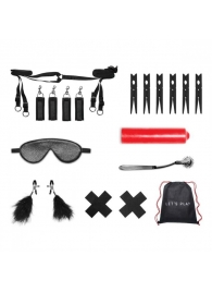 Большой набор для БДСМ-игр Sensual Experience - Lux Fetish - купить с доставкой во Владикавказе