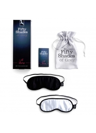 Набор из двух масок на глаза Soft Blindfold Twin Pack - Fifty Shades of Grey - купить с доставкой во Владикавказе
