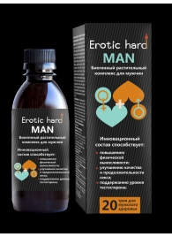 Мужской биогенный концентрат для усиления эрекции Erotic hard Man - 250 мл. - Erotic Hard - купить с доставкой во Владикавказе