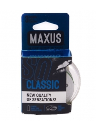 Классические презервативы в пластиковом кейсе MAXUS Classic - 3 шт. - Maxus - купить с доставкой во Владикавказе