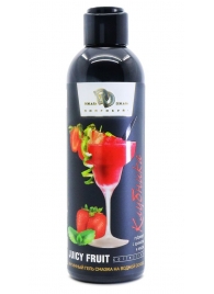 Интимный гель-смазка JUICY FRUIT с ароматом клубники - 200 мл. - БиоМед - купить с доставкой во Владикавказе