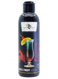 Интимный гель-смазка JUICY FRUIT с ароматом энергетика - 200 мл. - БиоМед - купить с доставкой во Владикавказе