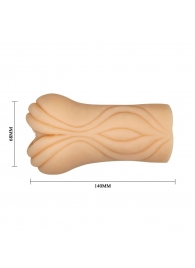 Телесный мастурбатор-вагина Louise - Baile - во Владикавказе купить с доставкой