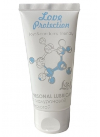 Увлажняющий лубрикант на водной основе Love Protection - 50 мл. - Lola Games - купить с доставкой во Владикавказе