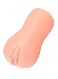 Телесный вибромастурбатор-вагина с рельефом EMILY AUTO - KOKOS - во Владикавказе купить с доставкой