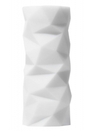 Белый 3D мастурбатор POLYGON - Tenga - во Владикавказе купить с доставкой