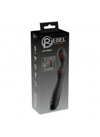 Черный вибромассажер простаты P-Spot - 23,5 см. - Orion - во Владикавказе купить с доставкой