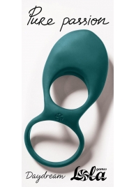 Зеленое эрекционное виброкольцо Daydream - Lola Games - во Владикавказе купить с доставкой