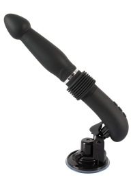 Черная секс-машина с поступательными движениями Fucking Machine - Orion - купить с доставкой во Владикавказе
