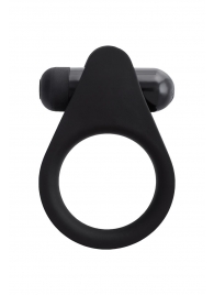 Черное эрекционное виброкольцо Brid с шипиками - A-toys - во Владикавказе купить с доставкой