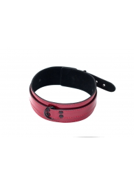 Бордовый ошейник Eccentric - Lola Games - купить с доставкой во Владикавказе