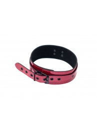 Бордовый ошейник Eccentric - Lola Games - купить с доставкой во Владикавказе