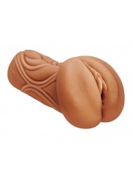 Кофейный мастурбатор-вагина Dumpling - Lola Games - во Владикавказе купить с доставкой