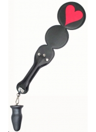 Шлёпалка  Черви  с анальным плагом - LOVETOY (А-Полимер) - купить с доставкой во Владикавказе