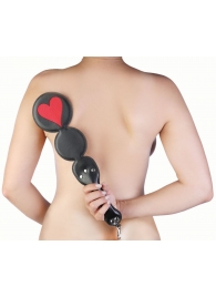 Шлёпалка  Черви  с анальным плагом - LOVETOY (А-Полимер) - купить с доставкой во Владикавказе