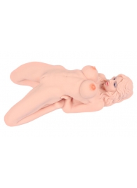 Телесный мастурбатор Veronia с двойным слоем материала - KOKOS - во Владикавказе купить с доставкой