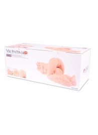 Мастурбатор-полуторс Valentina с двойным слоем материала - KOKOS - во Владикавказе купить с доставкой