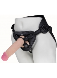 Пояс харнесс BEST UNI strap с 2 сменными насадками - 18,5 и 16 см. - LOVETOY (А-Полимер) - купить с доставкой во Владикавказе