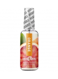 Интимный лубрикант EGZO AROMA с ароматом апельсина - 50 мл. - EGZO - купить с доставкой во Владикавказе