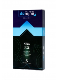 Презервативы увеличенного размера DOMINO Classic King size - 6 шт. - Domino - купить с доставкой во Владикавказе
