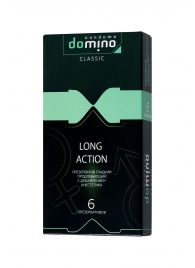 Презервативы с пролонгирующим эффектом DOMINO Classic Long action - 6 шт. - Domino - купить с доставкой во Владикавказе