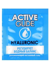Лубрикант на водной основе Active Glide с гиалуроновой кислотой - 3 гр. - Биоритм - купить с доставкой во Владикавказе