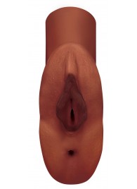 Коричневый мастурбатор Perfect Pussy Double Stroker - Pipedream - во Владикавказе купить с доставкой