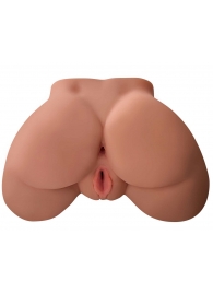 Кофейный мастурбатор-полуторс Perfect Ass Masturbator - Pipedream - во Владикавказе купить с доставкой