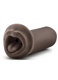 Коричневый мастурбатор-ротик Naughty Nicole - Blush Novelties - во Владикавказе купить с доставкой