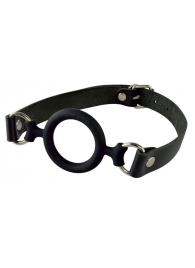 Черный кляп-рамка на регулируемых ремешках - Sitabella - купить с доставкой во Владикавказе