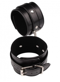 Черные оковы Classic Ankle Cuffs - Chisa - купить с доставкой во Владикавказе