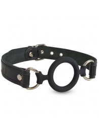 Силиконовый кляп-рамка на кожаных ремешках - Sitabella - купить с доставкой во Владикавказе